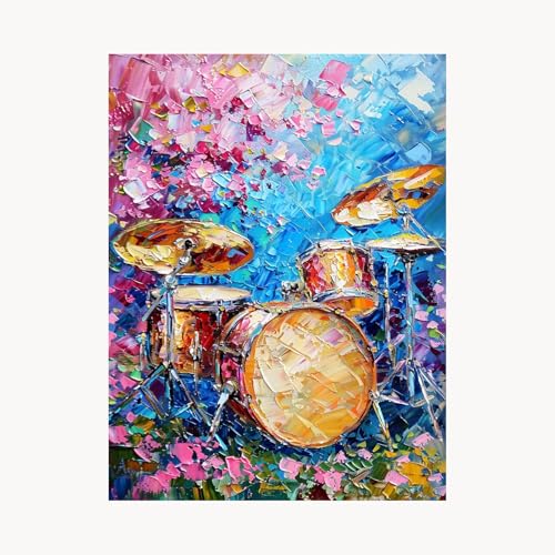 Malen Nach Zahlen Erwachsene Schlagzeug Malen Nach Zahlen Kinder Abstrakt, Basteln Erwachsene Leinwand Bilder 70x50 cm, DIY Set mit Pinsel Acrylfarben Farbe Leinwand, Geschenke für Frauen FYH-1937 Malen Nach Zahlen Erwachsene Schlagzeug Malen Nach Zahlen Kinder Abstrakt, Basteln Erwachsene Leinwand Bilder 70x50 cm, DIY Set mit Pinsel Acrylfarben Farbe Leinwand, Geschenke für Frauen FYH-1937 von FANLIGZU