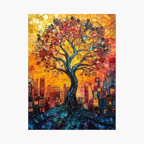 Malen Nach Zahlen Erwachsene Stadt Malen Nach Zahlen Kinder Baum, Basteln Erwachsene Leinwand Bilder 40 x 30 cm,DIY Set mit Pinsel Acrylfarben Farbe Leinwand, Zimmer Deko Geschenke für Frauen FYH-1374 Malen Nach Zahlen Erwachsene Stadt Malen Nach Zahlen Kinder Baum, Basteln Erwachsene Leinwand Bilder 40 x 30 cm,DIY Set mit Pinsel Acrylfarben Farbe Leinwand, Zimmer Deko Geschenke für Frauen FYH-1374 von FANLIGZU