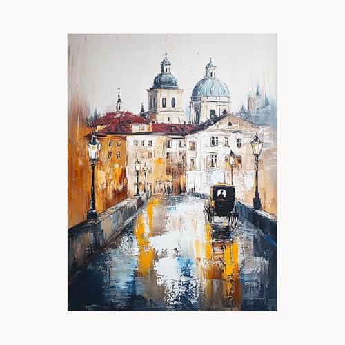 Malen Nach Zahlen Erwachsene Stadt Malen Nach Zahlen Kinder Straßenansicht, Basteln Erwachsene Leinwand Bilder 110x80cm, DIY Set mit Pinsel Acrylfarben Farbe Leinwand, Geschenke für Frauen FYH-6418 Malen Nach Zahlen Erwachsene Stadt Malen Nach Zahlen Kinder Straßenansicht, Basteln Erwachsene Leinwand Bilder 110x80cm, DIY Set mit Pinsel Acrylfarben Farbe Leinwand, Geschenke für Frauen FYH-6418 von FANLIGZU