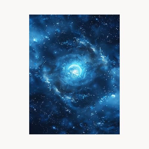 Malen Nach Zahlen Erwachsene Sternenhimmel Malen Nach Zahlen Kinder Universum, Basteln Erwachsene Leinwand Bilder 110x80cm, DIY Set mit Pinsel Acrylfarben Farbe Leinwand, Geschenke für Frauen FYH-7076 von FANLIGZU