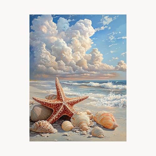 Malen Nach Zahlen Erwachsene Strand Malen Nach Zahlen Kinder Meerblick, Basteln Erwachsene Leinwand Bilder 70 x 50cm, DIY Set mit Pinsel Acrylfarben Farbe Leinwand, Geschenke für Frauen FYH-1120 Malen Nach Zahlen Erwachsene Strand Malen Nach Zahlen Kinder Meerblick, Basteln Erwachsene Leinwand Bilder 70 x 50cm, DIY Set mit Pinsel Acrylfarben Farbe Leinwand, Geschenke für Frauen FYH-1120 von FANLIGZU