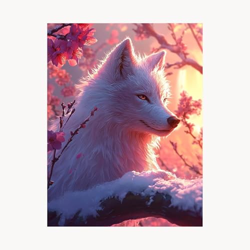 Malen Nach Zahlen Erwachsene Wolf Malen Nach Zahlen Kinder Tier, Basteln Erwachsene Leinwand Bilder 95x70cm, DIY Set mit Pinsel Acrylfarben Farbe Leinwand für Zimmer Deko Geschenke für Frauen FYH-1097 Malen Nach Zahlen Erwachsene Wolf Malen Nach Zahlen Kinder Tier, Basteln Erwachsene Leinwand Bilder 95x70cm, DIY Set mit Pinsel Acrylfarben Farbe Leinwand für Zimmer Deko Geschenke für Frauen FYH-1097 von FANLIGZU