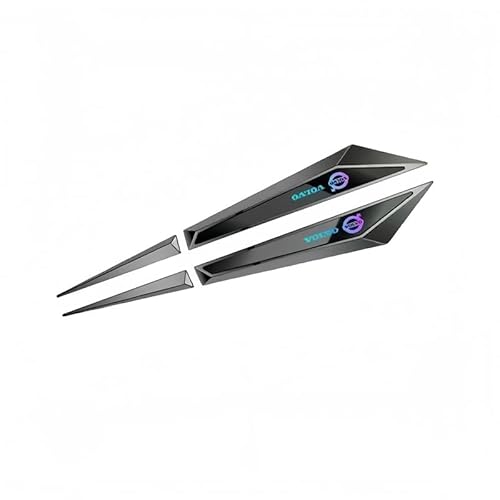 FANSHIDAN 2 Stück 3D Metall Emblem für Volvo V60 Polestar 2019 2020 2021 2022 2023 2024 2025, Stoßstange Motorhaube Tür Abzeichen, Wetterfest, Korrosionsschutz, Auto Aufkleber Tuning,Grey1 FANSHIDAN 2 Stück 3D Metall Emblem für Volvo V60 Polestar 2019 2020 2021 2022 2023 2024 2025, Stoßstange Motorhaube Tür Abzeichen, Wetterfest, Korrosionsschutz, Auto Aufkleber Tuning,Grey1 von FANSHIDAN