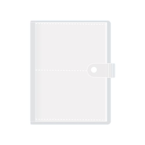 84/80/160 Pocket Small Photo Album Card Holder Card Organizers Album For Photo Postcard Portable Clear Game Folder Recipe Holder von FANSHINUO