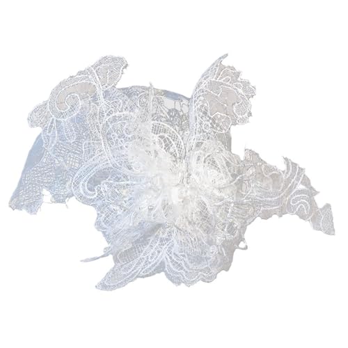 FANSHINUO Brautschleier, Perlen, Kappen für Festzug, Abschlussball, Blume, Kopfbedeckung, eleganter Kopfschmuck, Mädchen, Kopfschmuck, Foto-Requisiten, handgefertigter Brautschleier FANSHINUO Brautschleier, Perlen, Kappen für Festzug, Abschlussball, Blume, Kopfbedeckung, eleganter Kopfschmuck, Mädchen, Kopfschmuck, Foto-Requisiten, handgefertigter Brautschleier von FANSHINUO