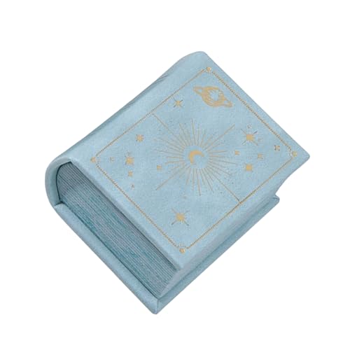 FANSHINUO Elegante Ringbox im Vintage-Stil mit Magnetverschluss, stilvoller Behälter zur Aufbewahrung und Präsentation von Schmuck von FANSHINUO