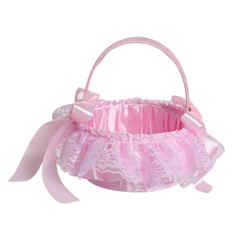FANSHINUO Elegante Spitze Hochzeit Handheld Rose Korb Party Dekoration Korb für Zeremonie Empfang Party Dekorationen FANSHINUO Elegante Spitze Hochzeit Handheld Rose Korb Party Dekoration Korb für Zeremonie Empfang Party Dekorationen von FANSHINUO