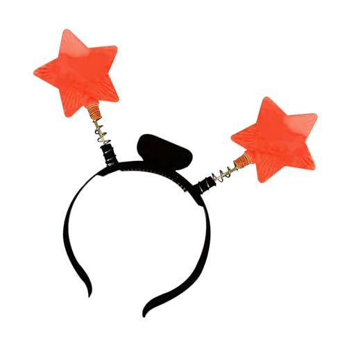 FANSHINUO Haarreif mit Sternenmotiv, glitzernde Sterne, leuchtende Kopfbedeckung, Weihnachtsfeier, Requisiten, Geschenk, Stirnband, leuchtend, für Kinder und Frauen FANSHINUO Haarreif mit Sternenmotiv, glitzernde Sterne, leuchtende Kopfbedeckung, Weihnachtsfeier, Requisiten, Geschenk, Stirnband, leuchtend, für Kinder und Frauen von FANSHINUO