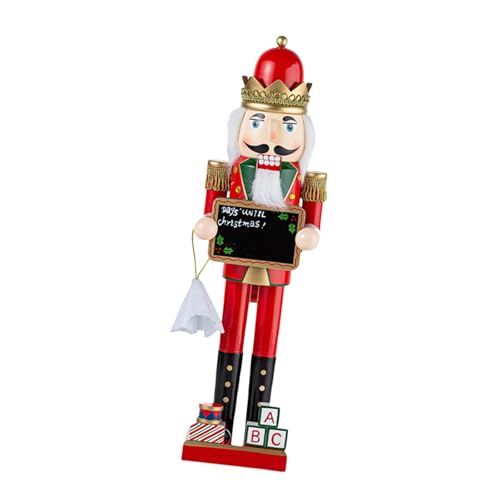 FANSHINUO Multifunktionale Nussknacker aus Holz, 38 cm, Schreibtisch-Zubehör für Nussknacker, Feste, Tischdekoration, Sammlerstück, Nussknacker, Soldat von FANSHINUO