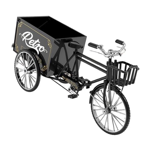 FANSHINUO Retro Metall Dreirad Truck Modell Nostalgisches Dreirad Spielzeug für Home Office Dekoration mit Tragefunktion FANSHINUO Retro Metall Dreirad Truck Modell Nostalgisches Dreirad Spielzeug für Home Office Dekoration mit Tragefunktion von FANSHINUO