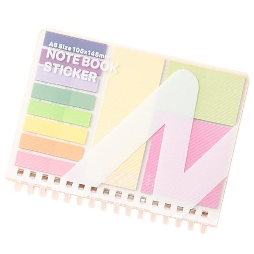 Haftnotizen und Notizbuch-Set, multifunktional, mit Etikett, für Büro, Schule, Organisation, inspirierende Notiz für die Arbeit von FANSHINUO