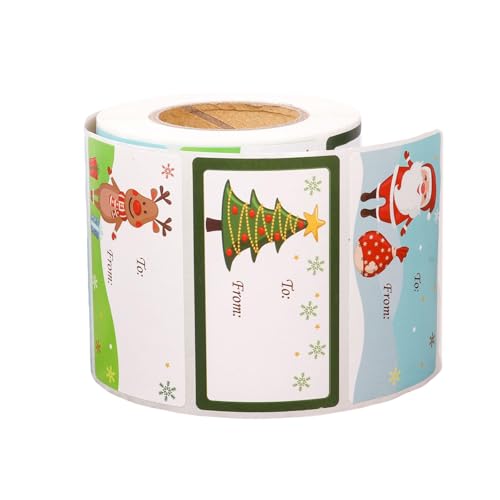 Selbstklebende Tagged Bordüre Dekorativer Aufkleber Urlaubsetikett Weihnachtsetiketten Aufkleber Rohlinge Namensschild Selbstklebende Etiketten Bordüre Deko Selbstklebende Tagged Bordüre Dekorativer Aufkleber Urlaubsetikett Weihnachtsetiketten Aufkleber Rohlinge Namensschild Selbstklebende Etiketten Bordüre Deko von FANSHINUO