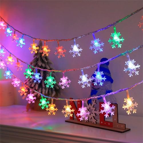 FANSU LED Solarlampen für Außen, 8 Modi Solar Lichterkette Aussen, Lichterkette Außen, Solarlampen Garten für Hochzeit,Party,Schlafzimmer,Garten Balkon Deko (Bunt,6.5m/30 LED) von FANSU