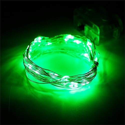 FANSU LED Solarlampen für Außen, 8 Modi Solar Lichterkette Aussen, Vielseitig Lichterkette Außen, Solarlampen Garten für Hochzeit, Party, Schlafzimmer, Garten Balkon Deko (Grün,7m/50 LED) von FANSU