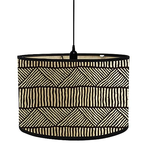 FANSU Lampenschirm fuir Tischlampe, Geometrie Lampenschirm Hängelampe Lampenabdeckung für Stehlampe Tischlampe Deckenleuchte Wohnzimmer Moderner Deko (Dreieck,30x30x20cm) von FANSU