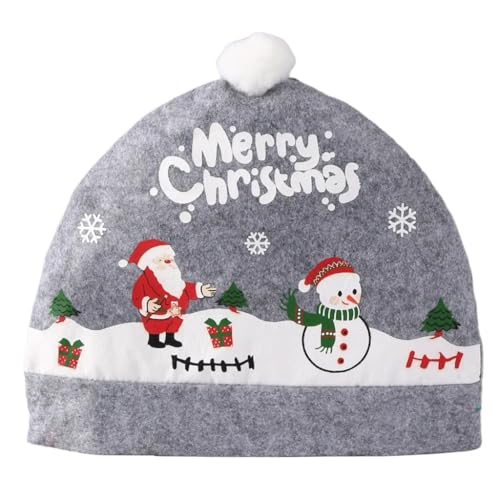 FANSWAN Niedliche Mehrzweck-Weihnachtsmütze, weiche, warme Farbmaterialien, Festival, Urlaub, modisches Accessoire für jedes Alter von FANSWAN