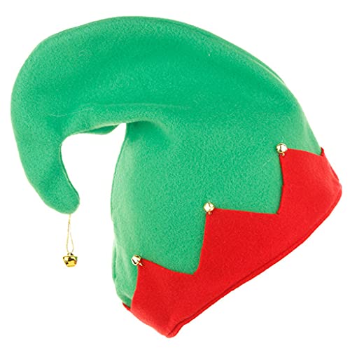 FANSWAN Plüsch mit Metalldekoration für Weihnachtshelfer, Mützen in stark kontrastierenden Farben FANSWAN Plüsch mit Metalldekoration für Weihnachtshelfer, Mützen in stark kontrastierenden Farben von FANSWAN