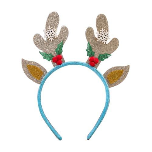 FANSWAN Weihnachtsdekoration, Brillenrahmen, Geweih, Stirnband, Neujahrsgeschenk, Kopfschmuck, Frohe Weihnachten Ornament FANSWAN Weihnachtsdekoration, Brillenrahmen, Geweih, Stirnband, Neujahrsgeschenk, Kopfschmuck, Frohe Weihnachten Ornament von FANSWAN