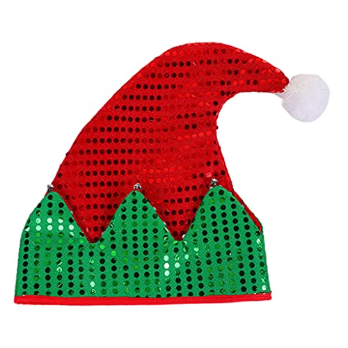 FANSWAN Weihnachtsmannmütze, Uni, für Neujahr, festliche Feiertage, Männer und Frauen, Festival-Zubehör, Dekoration FANSWAN Weihnachtsmannmütze, Uni, für Neujahr, festliche Feiertage, Männer und Frauen, Festival-Zubehör, Dekoration von FANSWAN