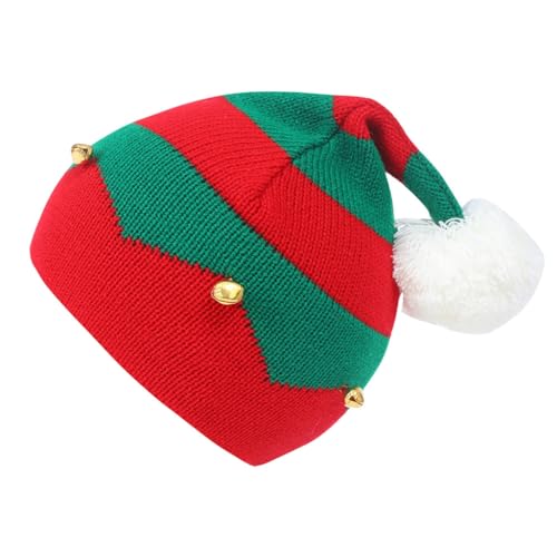 FANSWAN Weihnachtsmütze, gestreifte Weihnachtsmannmütze, Plüschmütze für Weihnachten und Feiertagsparty-Requisiten FANSWAN Weihnachtsmütze, gestreifte Weihnachtsmannmütze, Plüschmütze für Weihnachten und Feiertagsparty-Requisiten von FANSWAN