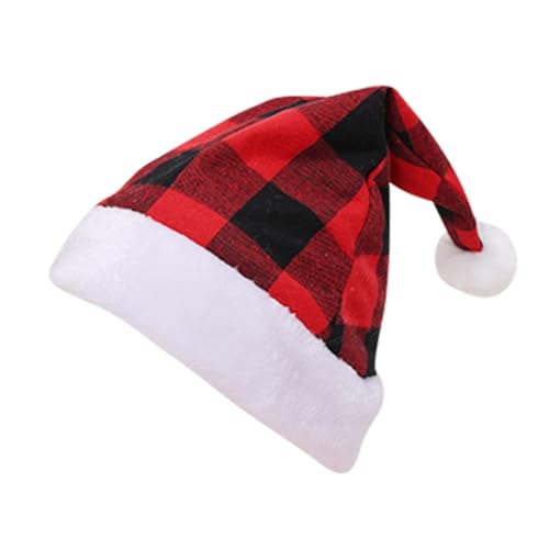 FANSWAN Weihnachtsmütze für Feiertage, Veranstaltungen, Weihnachtsmann-Hut für Erwachsene und Kinder, Party-Requisiten, Festival-Dekorationen FANSWAN Weihnachtsmütze für Feiertage, Veranstaltungen, Weihnachtsmann-Hut für Erwachsene und Kinder, Party-Requisiten, Festival-Dekorationen von FANSWAN