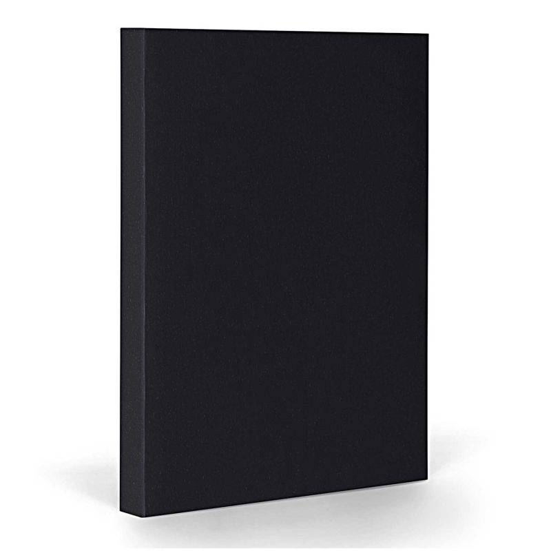 Notizbuch A5 liniert black-silver von FANTASTICPAPER