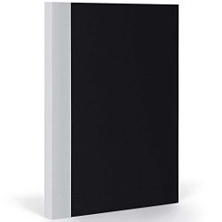 Notizbuch XL kariert black-coolgrey von FANTASTICPAPER