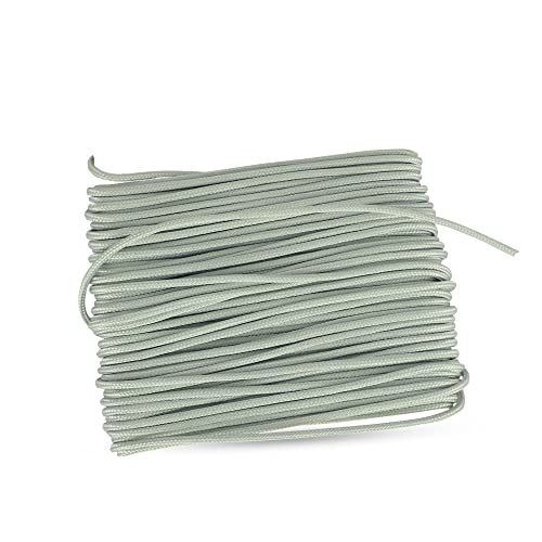FAPBADRI 1,8 mm strapazierfähige Polyesterschnur / Faden für schicke Jalousien / Vertikaljalousien / Jalousien, Mehrzweckgebrauch für Handwerk, Reparatur, DIY-Projekte, 10 Meter (32 Fuß) – Grau von FAPBADRI