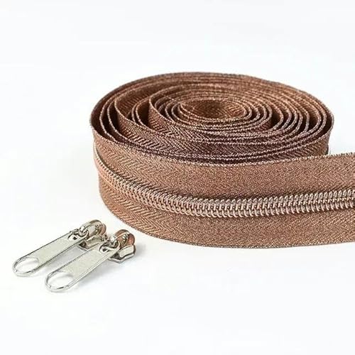 1–10 Meter 5# Nylon-Reißverschlüsse zum Nähen von Reißverschlussschiebern, Kleidungsreißverschlüssen, Reparatur, Nähzubehör, KY273, Roségold, Nr. 5, 3 Meter, 3-teilige Schieber 1–10 Meter 5# Nylon-Reißverschlüsse zum Nähen von Reißverschlussschiebern, Kleidungsreißverschlüssen, Reparatur, Nähzubehör, KY273, Roségold, Nr. 5, 3 Meter, 3-teilige Schieber von FAQIMORAX