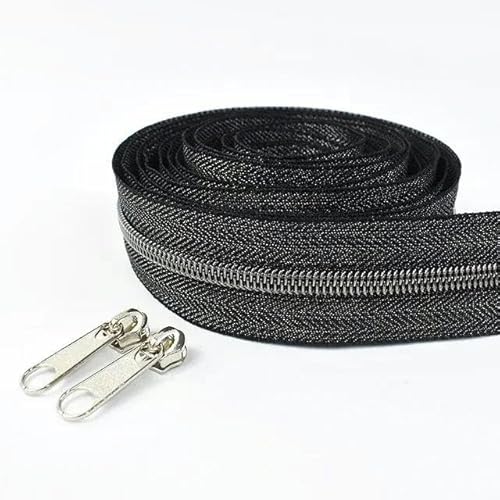 1–10 Meter 5# Nylon-Reißverschlüsse zum Nähen von Reißverschlussschiebern, Köpfen, Kleidungsreißverschlüssen, Reparatur, Nähzubehör-KY273-GunBlack-No5-5Meters5pieceSliders 1–10 Meter 5# Nylon-Reißverschlüsse zum Nähen von Reißverschlussschiebern, Köpfen, Kleidungsreißverschlüssen, Reparatur, Nähzubehör-KY273-GunBlack-No5-5Meters5pieceSliders von FAQIMORAX