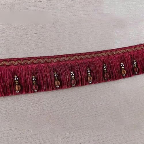 1 Meter Vorhang Quaste Band 10cm Breite Baumwolle Quasten Trim für Nähen Bett Kleidung Vorhänge DIY Zubehör-A 1 Meter Vorhang Quaste Band 10cm Breite Baumwolle Quasten Trim für Nähen Bett Kleidung Vorhänge DIY Zubehör-A von FAQIMORAX