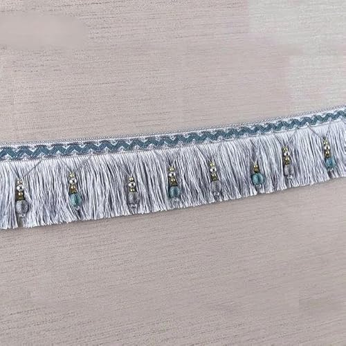 1 Meter Vorhang Quaste Band 10cm Breite Baumwolle Quasten Trim für Nähen Bett Kleidung Vorhänge DIY Zubehör-H 1 Meter Vorhang Quaste Band 10cm Breite Baumwolle Quasten Trim für Nähen Bett Kleidung Vorhänge DIY Zubehör-H von FAQIMORAX