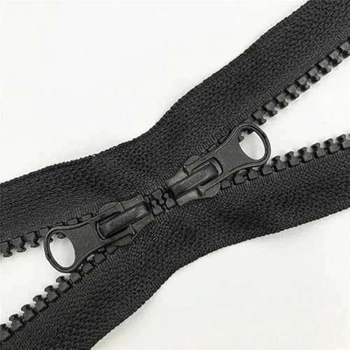 1 Stück 80 cm 90 cm 5# Doppelreißverschluss-Schieber Harz Bunter Reißverschluss für Kleidersäcke Nähzubehör Trennreißverschluss-schwarz-80 cm 1 Stück 80 cm 90 cm 5# Doppelreißverschluss-Schieber Harz Bunter Reißverschluss für Kleidersäcke Nähzubehör Trennreißverschluss-schwarz-80 cm von FAQIMORAX