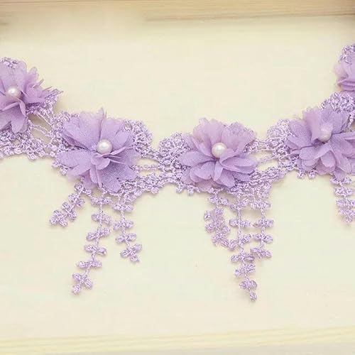 1 Yards 7 cm Blumenstickerei Spitzenbesatz DIY Bekleidungszubehör-C3 1 Yards 7 cm Blumenstickerei Spitzenbesatz DIY Bekleidungszubehör-C3 von FAQIMORAX