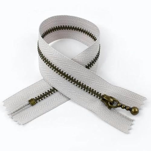 10 Stück 3# Metallreißverschlüsse mit Zähnen, 15/18/20/25 cm, geschlossener Reißverschluss für Taschen, Schuhe, Kleidung, Reparaturset, Nähzubehör, 13-3#-20cm 10 Stück 3# Metallreißverschlüsse mit Zähnen, 15/18/20/25 cm, geschlossener Reißverschluss für Taschen, Schuhe, Kleidung, Reparaturset, Nähzubehör, 13-3#-20cm von FAQIMORAX