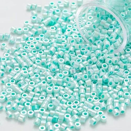 1200 Stück runde Glasperlen, undurchsichtig, Regenbogen, 2 mm, moderne Stickerei, DIY-Zubehör, 1506, 1200 Stück, Tube 1200 Stück runde Glasperlen, undurchsichtig, Regenbogen, 2 mm, moderne Stickerei, DIY-Zubehör, 1506, 1200 Stück, Tube von FAQIMORAX