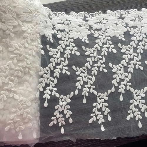 2 Yards 24 cm/31 cm Breite Blumen-Netzspitze Kleidungsstück DIY Nähzubehör-Breite 24 cm 9-2 Yards 2 Yards 24 cm/31 cm Breite Blumen-Netzspitze Kleidungsstück DIY Nähzubehör-Breite 24 cm 9-2 Yards von FAQIMORAX