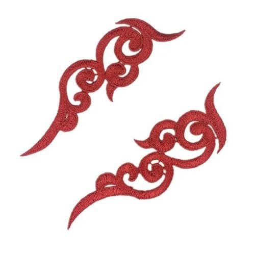 20 Blumen Patches bunte Wolken schwarz Applikation Zubehör-rot 2-L 20 Blumen Patches bunte Wolken schwarz Applikation Zubehör-rot 2-L von FAQIMORAX