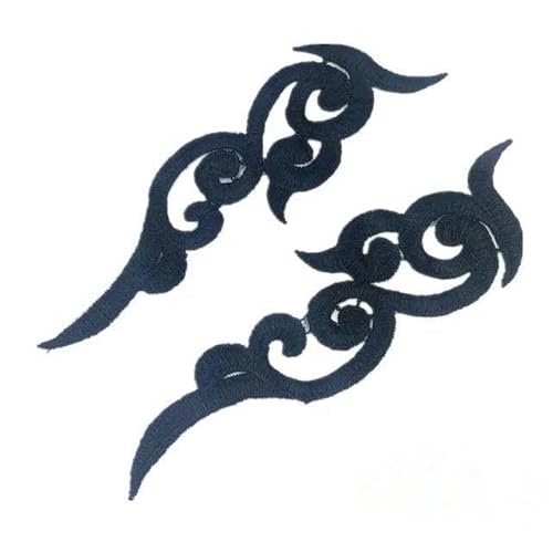 20 Blumen Patches bunte Wolken schwarze Applikation Zubehör-Schwarz-L 20 Blumen Patches bunte Wolken schwarze Applikation Zubehör-Schwarz-L von FAQIMORAX