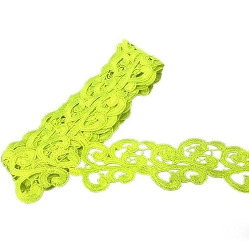 20 Yards Farbe benutzerdefinierte Stickerei Spitze Breite 8 cm Kleidung Rock Kragen dekorative Nähen-1 Yards Fluo Gelb-20yards 20 Yards Farbe benutzerdefinierte Stickerei Spitze Breite 8 cm Kleidung Rock Kragen dekorative Nähen-1 Yards Fluo Gelb-20yards von FAQIMORAX