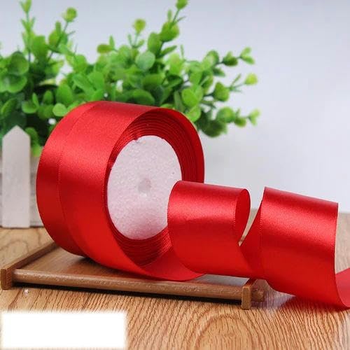 22 Yards/Rolle 6/10/15/20/25/40/50 mm Satinbänder, dekorative Box, Wickelgürtel, DIY, Rot, 20 mm 22 Yards/Rolle 6/10/15/20/25/40/50 mm Satinbänder, dekorative Box, Wickelgürtel, DIY, Rot, 20 mm von FAQIMORAX