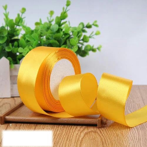 22 Yards/Rolle 6/10/15/20/25/40/50 mm Satinbänder, dekorative Box, Wickelgürtel, DIY, goldfarben, 50 mm 22 Yards/Rolle 6/10/15/20/25/40/50 mm Satinbänder, dekorative Box, Wickelgürtel, DIY, goldfarben, 50 mm von FAQIMORAX