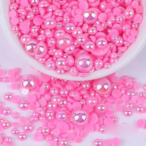 3–10 mm Farbe, runde Kunstperlen, flache Rückseite, DIY-Nageldekor, Schmuckherstellung, 31–0,3 cm, 1100 Stück 3–10 mm Farbe, runde Kunstperlen, flache Rückseite, DIY-Nageldekor, Schmuckherstellung, 31–0,3 cm, 1100 Stück von FAQIMORAX