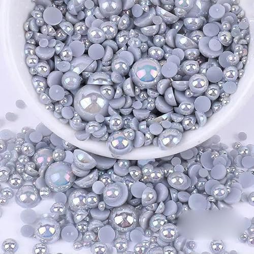 3–10 mm Farbe, runde Kunstperlen, flache Rückseite, DIY-Nageldekor, Schmuckherstellung, A23, 0,3 cm, 1100 Stück 3–10 mm Farbe, runde Kunstperlen, flache Rückseite, DIY-Nageldekor, Schmuckherstellung, A23, 0,3 cm, 1100 Stück von FAQIMORAX