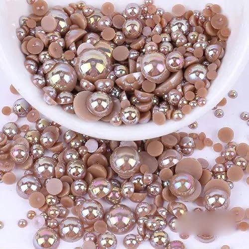 3–10 mm Farbe, runde Kunstperlen, flache Rückseite, DIY-Nageldekor, Schmuckherstellung, A25–5 mm, 200 Stück 3–10 mm Farbe, runde Kunstperlen, flache Rückseite, DIY-Nageldekor, Schmuckherstellung, A25–5 mm, 200 Stück von FAQIMORAX