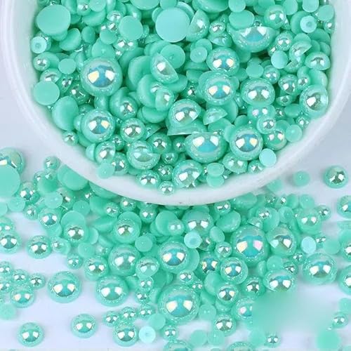 3–10 mm Farbe, runde Kunstperlen, flache Rückseite, Perlen zum Selbermachen, Nageldekor, Schmuckherstellung, A22, 2 mm, 3300 Stück 3–10 mm Farbe, runde Kunstperlen, flache Rückseite, Perlen zum Selbermachen, Nageldekor, Schmuckherstellung, A22, 2 mm, 3300 Stück von FAQIMORAX