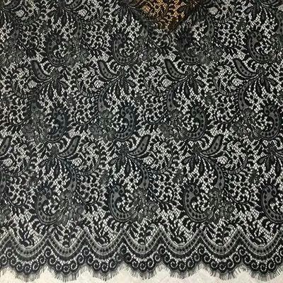 3 Meter, 12 Farben, DIY-Spitzen, 150 cm, DIY-Kleid, Vorhangdekoration, Schwarz, Schwarz, dünn, 3 Meter 3 Meter, 12 Farben, DIY-Spitzen, 150 cm, DIY-Kleid, Vorhangdekoration, Schwarz, Schwarz, dünn, 3 Meter von FAQIMORAX