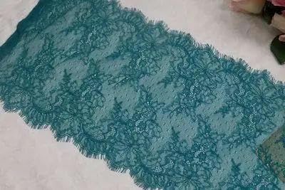3 Meter lang, 23 cm breit, Hohlspitze, DIY-Unterwäsche, Kleidung, Dekorationszubehör, Smaragdgrün, 3 Meter Preis 3 Meter lang, 23 cm breit, Hohlspitze, DIY-Unterwäsche, Kleidung, Dekorationszubehör, Smaragdgrün, 3 Meter Preis von FAQIMORAX