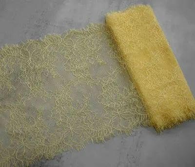3 Meter lang 23 cm breit Hohlspitze DIY Unterwäsche Kleidung Dekoration Zubehör-gelb-3 Meter Preis 3 Meter lang 23 cm breit Hohlspitze DIY Unterwäsche Kleidung Dekoration Zubehör-gelb-3 Meter Preis von FAQIMORAX