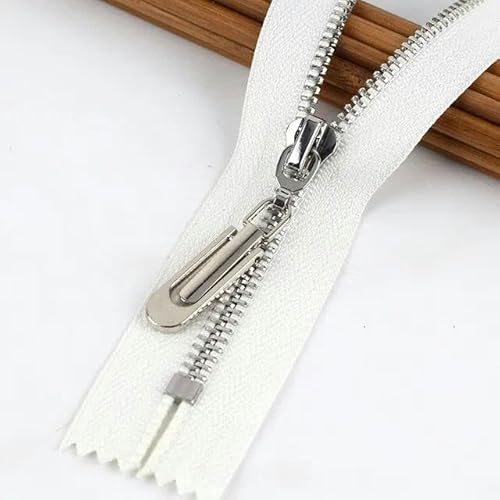 5/10 Stück 20 cm 5# Metallreißverschluss, geschlossen, DIY-Tasche, Geldbörse, Kleidungsstück, Nähen, Schneiderzubehör, schwarze Reißverschlüsse, 12-weiß, 10 Stück, 20 cm 5/10 Stück 20 cm 5# Metallreißverschluss, geschlossen, DIY-Tasche, Geldbörse, Kleidungsstück, Nähen, Schneiderzubehör, schwarze Reißverschlüsse, 12-weiß, 10 Stück, 20 cm von FAQIMORAX